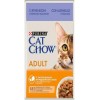 Корм Cat Chow Adult 1+, ягненок и зеленая фасоль в желе 85 гр