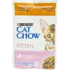 Корм Cat Chow Kitten индейка и кабачки 85 г
