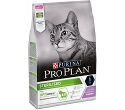 Сухой корм PRO PLAN DOG Cat для стерилизованных индейка 3кг 