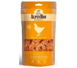 Лакомство AlpenHof A507 для мелких собак и щенков колечки из филе курицы 50 г