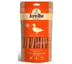 Лакомство AlpenHof A520 для собак колбаски баварские утиные 50 г