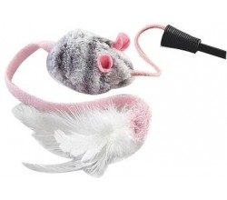Игрушка для кошек GiGwi Cat Toys 75111 розовый-серый