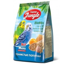 Корм Happy Jungle для волнистых попугаев 500 г