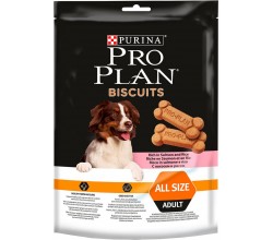 Pro Plan Biscuits для собак с лососем и рисом 400 гр