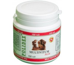Polidex Multivitum Plus для собак 150 таблеток