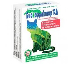 Биокорректор РД для кошек 60 таб по 0,5 г