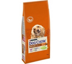 Корм Dog Chow Mature Adult для пожилых ягненок 14 кг