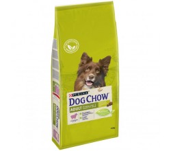 Корм сухой "Dog Chow" для взрослых собак, с ягненком, 14 кг