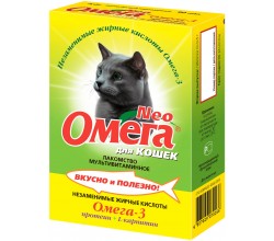 «Омега Neo» для кошек с протеином и L-карнитином