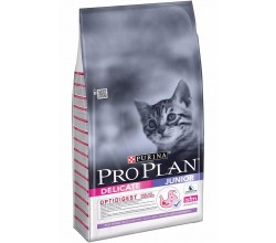 Pro Plan JUNIOR Delicat корм ПроПлан для котят и кормящих кошек с чувствительным пищеварением, 10 кг