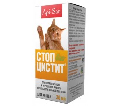Стоп-цистит Био капли (для кошек), 30 мл
