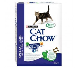 Сухой корм Cat Chow FELINE 3в1 400г