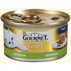 Gourmet Gold влажный корм Гурме Голд для кошек в ассортименте, паштет, 85 г