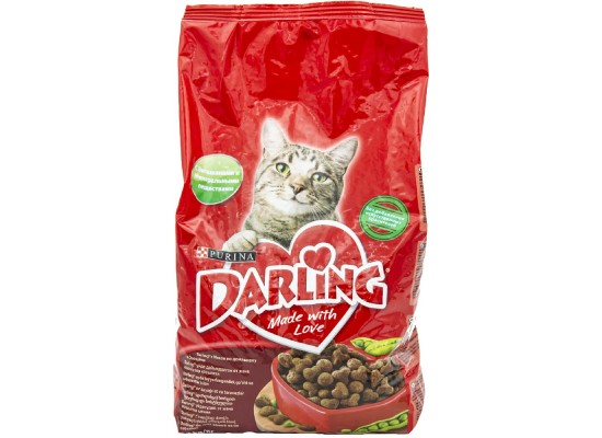 DARLING Для кошки Птица Овощи 2кг