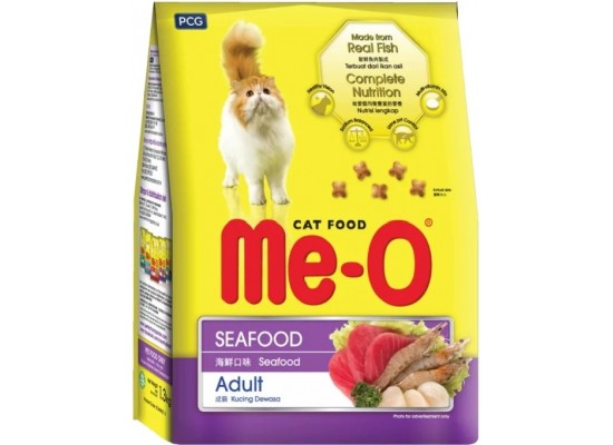 Сухой корм Ме-О Корм для Кошек Морепродукты 7 кг