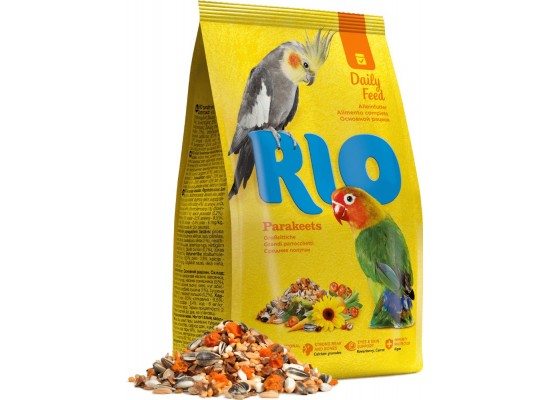 Корм для попугаев Рио  1кг для средних попугаев