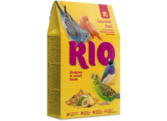 Корм для попугаев Рио  250гр ГУРМЭ для волнистых и других мелких птиц