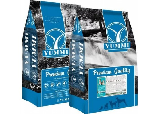 YUMMI Premium BABY&JUNIOR мясо&рыба 3кг