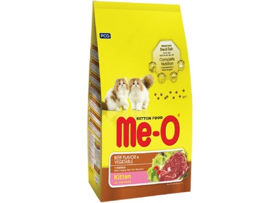 Корм Me-O для котят говядина и овощи 1 кг