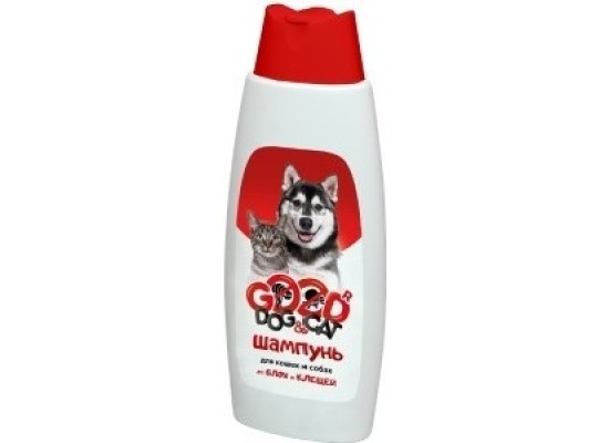 Средство Good Dog&Cat Антипаразитарный шампунь для кошек и собак 250 мл