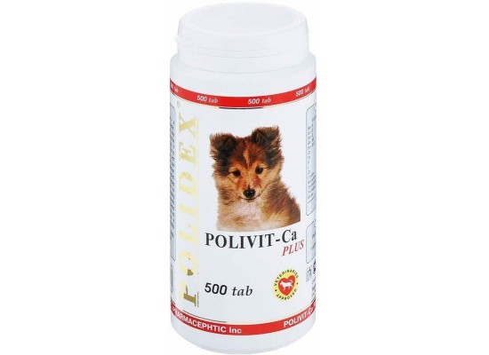 Polidex Polivit-Ca Plus 500 таблеток