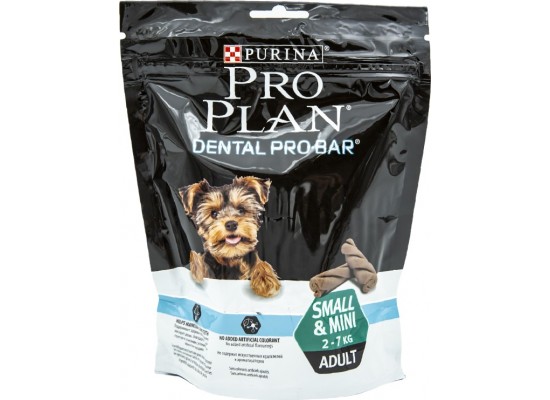 Лакомство PRO PLAN Dental ProBar Small&Mini для поддержания здоровья полости рта собак 150 г