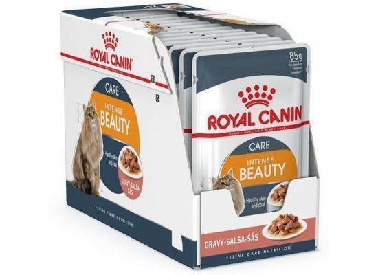 Влажный корм Royal Canin INTENSE BEAUTY IN JELLY 12*85г