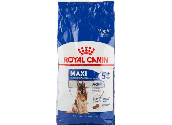 Корм Royal Canin Maxi Adult 5+ для крупных пород 15 кг