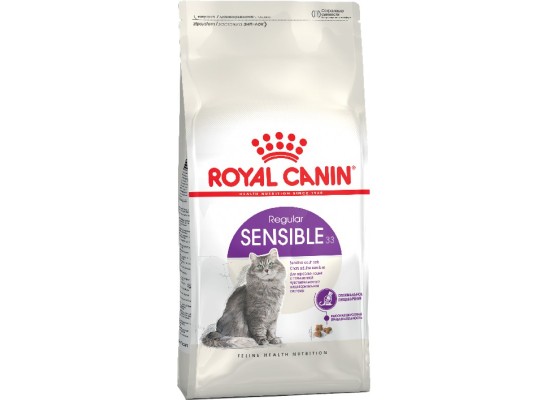 Royal Canin Regular Sensible 33 при чувствительном пищеварении 2 кг