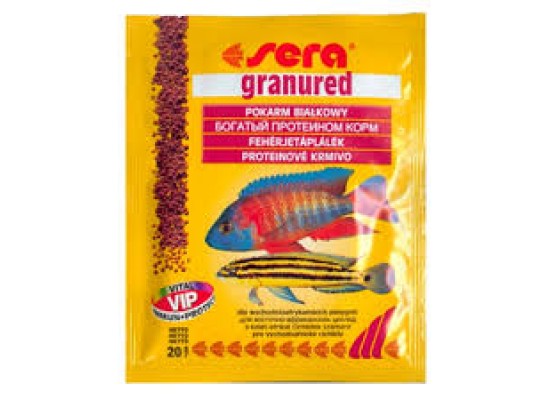 Корм для рыб SERA Грануред 20г пакетик