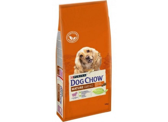 Корм Dog Chow Mature Adult для пожилых ягненок 14 кг