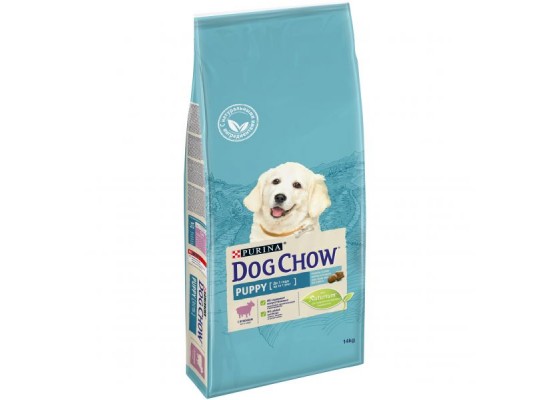 Корм DOG CHOW Puppy с ягненком для щенков (14 кг)