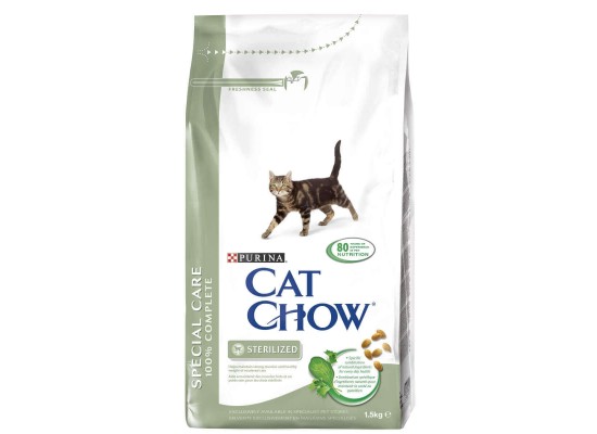 Purina Cat Chow (Пурина) Кэт Чоу корм для стерилизованных кошек, 1.5кг